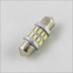 Светодиодная лампа SLS LED в салон с CAN BUS SV8,5(C5W) 31mm 24-3014 Белый